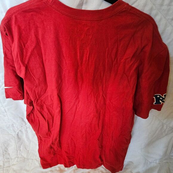 Tampa Bay Buccaneers Red T-Shirt Men's XXL Nike NFL Official Football - Picture 2 of 3